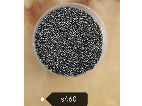 钢丸用得快还喷不干净的原因